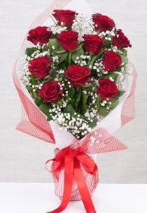 11 kırmızı gülden buket çiçeği  Ankara 14 şubat sevgililer günü çiçek 