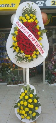 Çift katlı düğün nikah açılış çiçek modeli  Ankara çiçekçi mağazası 